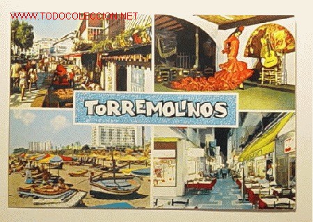 Postales: POSTAL 1595-COSTA DEL SOL-TORREMOLINOS.No circulada.