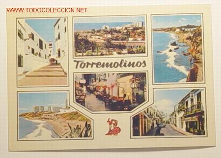 Postales: POSTAL 1152-COSTA DEL SOL-TORREMOLINOS.No circulada.