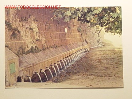 Postales: POSTAL 9-LOJA-GRANADA.FUENTE DE LOS VEINTICINCO CA&Ntilde;OS.No circulada.