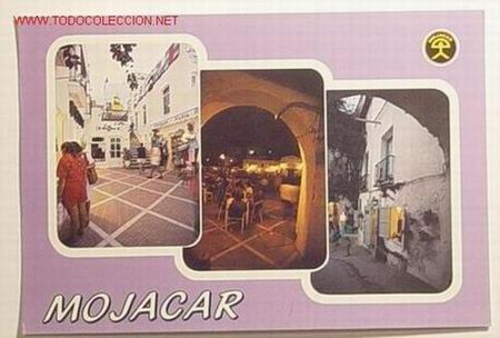 Postales: 10 - MOJACAR - ALMERIA - VISTAS DIVERSAS . No circulada .