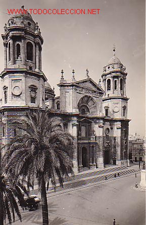 Cartoline: TARJETA POSTAL DE CADIZ. N&ordm; 1 - CATEDRAL .