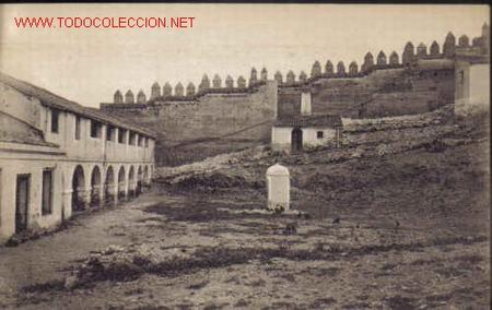 Postcards: TARJETA POSTAL DE MALAGA N&ordm;58- CASTILLO DE GIBRALFARO- PLAZA DE ARMAS.