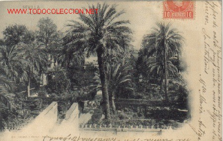 Cartoline: TARJETA POSTAL DE SEVILLA- ALCAZAR, JARDINES