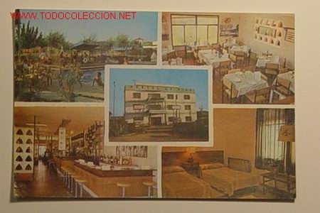 Postales: posta-motel la vi&ntilde;a-la palma del condado-huelva,no circulada .