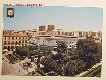Postales: ANTIGUA POSTAL-31-LINARES,JAEN.GLORIETA Y PLAZA DE TOROS.NO CIRCULADA.