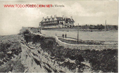Postkarten: TARJETA POSTAL DE RONDA.- HOTEL REINA VICTORIA.