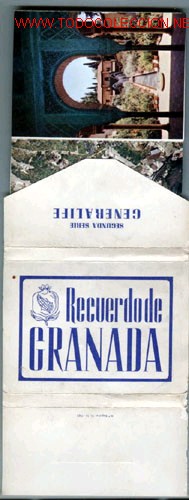 Postales: RECUERDO DE GRANADA - Librito, 1963. - Foto 1