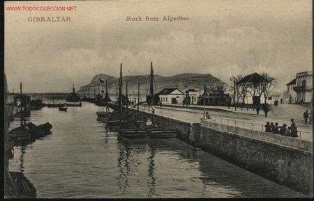 Postales: POSTAL GIBRALTAR ALGECIRAS - Foto 1
