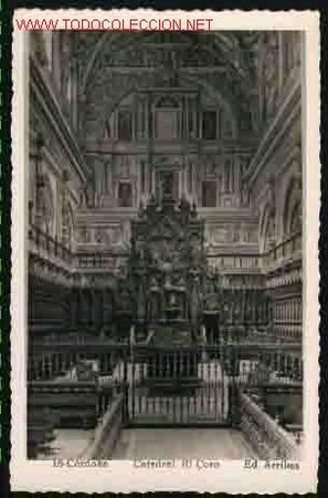 Postales: 18 CORDOBA: CATEDRAL, EL CORO