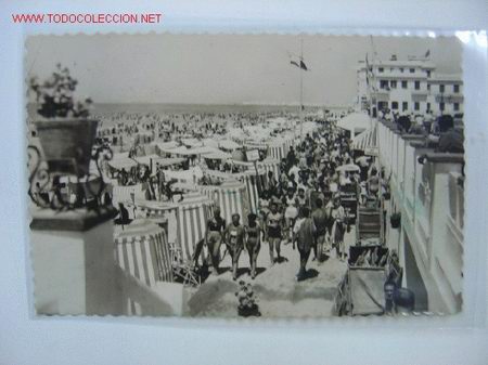 Postcards: CADIZ Playa de la Victoria