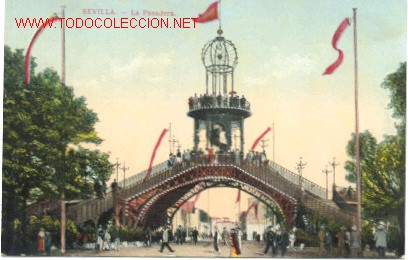 Postales: ANTIGUA POSTAL DE SEVILLA - Foto 1