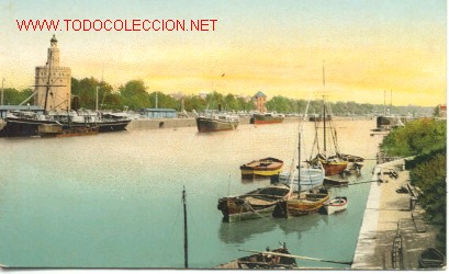 Postales: ANTIGUA POSTAL DE SEVILLA - Foto 1