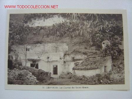 Postales: GRANADA Las cuevas del Sacro Monte - Foto 1
