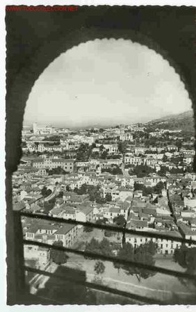 Postales: GRANADA : ALBAIC&Iacute;N DESDE LA ALHAMBRA - Foto 1