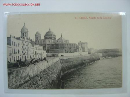 Postales: CADIZ Abside de la Catedral - Foto 1