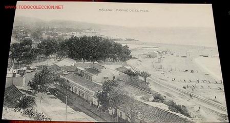 Postales: ANTIGUA POSTAL DE MALAGA - CAMINO DE EL PALO