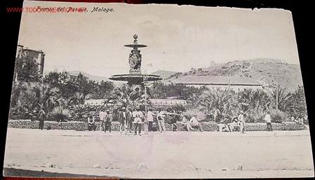 Postales: ANTIGUA POSTAL DE MALAGA - FUENTE DEL PARQUE