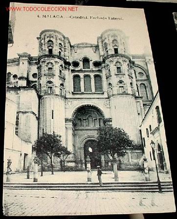 Postales: ANTIGUA POSTAL DE MALAGA - CATEDRAL