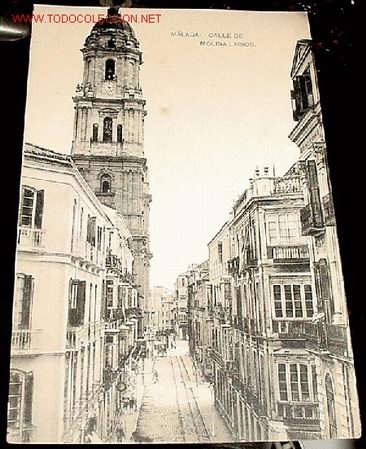 Postales: ANTIGUA POSTAL DE MALAGA - CALLE DE MOLINA LARIOS