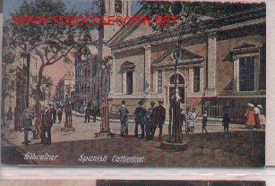Postales: 7-a72. Gibraltar. Spanish Cathedral - Foto 1