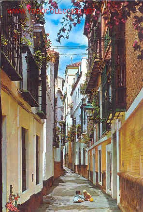 Cartoline: 532 SEVILLA BARRIO DE SANTA CRUZ