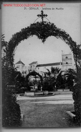 Postales: 7-a176. Sevilla Jardines de Murillo - Foto 1