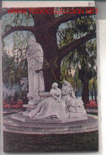 Postales: 7-a186. Sevilla Estauta deBecquer - Foto 1