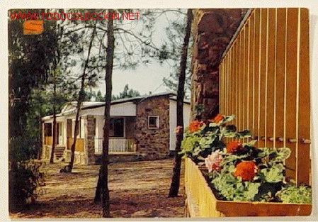 Postales: PLAYA DE LEPE.HUELVA.Residencia de descanso Ntra. Sra. de las Mercedes.Circulada.