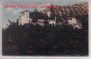 Postales: 7-a236. Granada . Vista General del Generalife - Foto 1