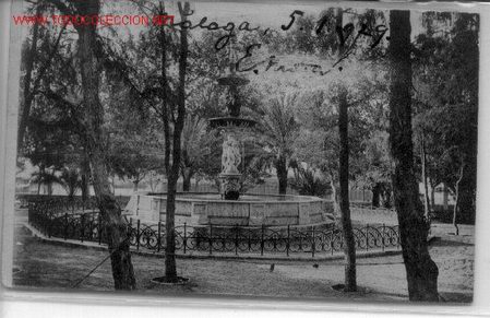 Cartoline: 7-a246. Malaga. Fuente de los Cismes