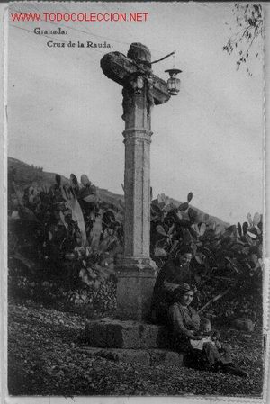 Postales: 7-a258. Granada Cruz de la Rauda - Foto 1