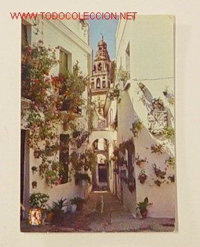 Postales: 704-CORDOBA-CALLEJA DE LAS FLORES.No circulada.