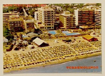 Postales: 1-TORREMOLINOS-PLAYA DE LA CARIHUELA.No circulada.