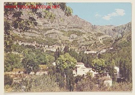 Postales: CAZORLA-JAEN-VISTA PARCIAL.No circulada.