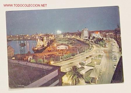 Postales: 9510-CADIZ-VISTA PARCIAL.Circulada.