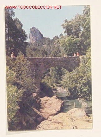 Postales: 16-SIERRA DE CAZORLA-JAEN-PUENTE DE LAS HERRERIAS.No circulada.