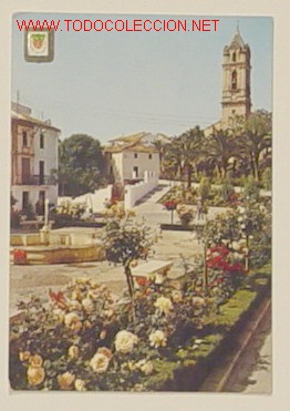Postales: .1-CABRA DE CORDOBA-PLAZA CALVO SOTELO.Circulada.