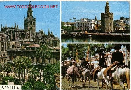 Postales: POSTAL ANTIGUA SEVILLA - Foto 1
