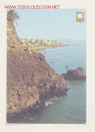 Postales: 60-TORREMOLINOS-COSTA DEL SOL-LA ROCA.No circulada.