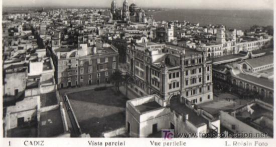 Postales: CADIZ, VISTA PARCIAL