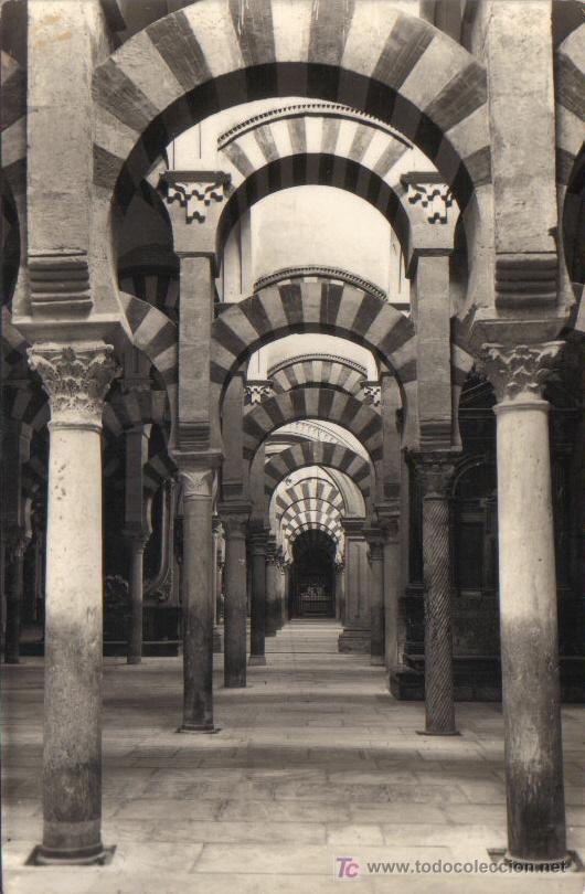 Postales: CORDOBA - VISTA DEL LABERINTO DE COLUMNAS DE LA MEZQUITA N&ordm; 21