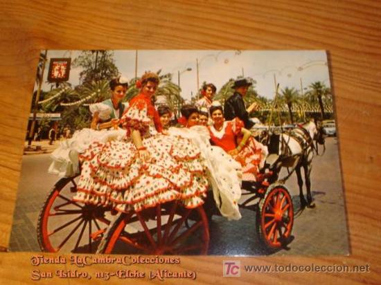 Postales: `POATAL CORDOBA CABALLISTAS EN LA REA FERIA, A&Ntilde;OS 60