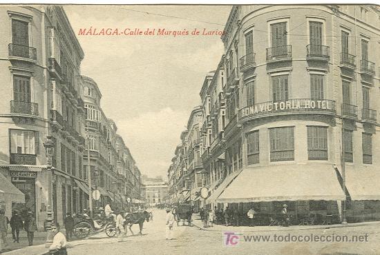 Postales: MALAGA. CALLE DEL MARQU&Eacute;S DE LARIOS.
