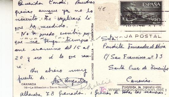 Postales: reverso postal - Foto 2