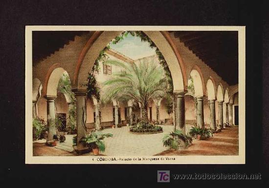 Postales: Postal de CORDOBA: Palacio de la Marquesa de Viana (Ed.Roisin num.4)