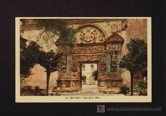 Postcards: Postal de CORDOBA: Casa de las Paez (Ed.Roisin num.8)