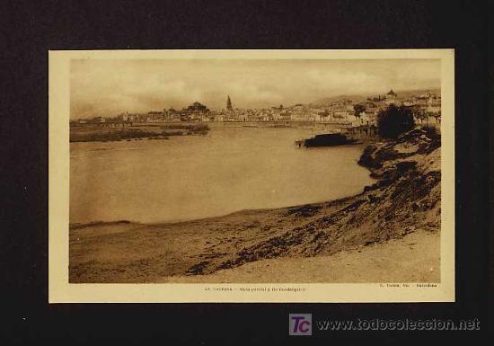 Postais: Postal de CORDOBA: Vista parcial y Rio Guadalquivir (Ed.Roisin num.21)