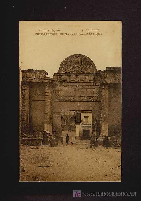 Postais: Postal de CORDOBA: Puente Romano, puerta de entrada a la ciudad (Fot.Se&ntilde;an num.1)
