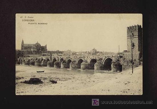 Postcards: Postal de CORDOBA: Puente romano (R.Baena num.18)
