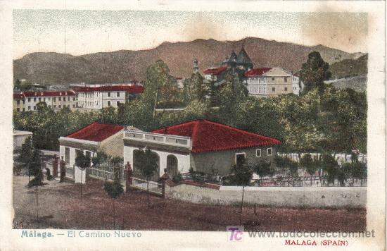 Postales: MALAGA - EL CAMINO NUEVO.-